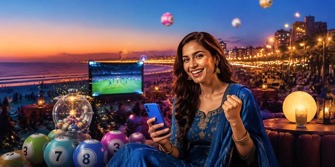 Indian user interacting with mobile online casino and sports betting platform